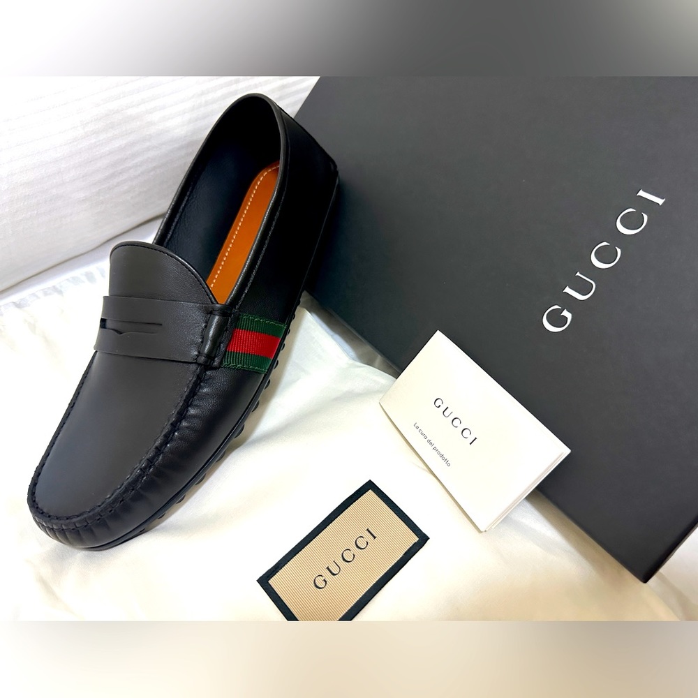 Gucci driver shoes Brand New in box. $625usd shipped.